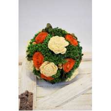 Large Dried Flower Decor Balls