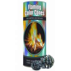 Magic Crystal Cones for Colored Fires