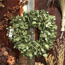 Dried Eucalyptus Wreath - 22 inch