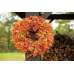 Dried Fall Oak Leaves Wreath Extra Large 26