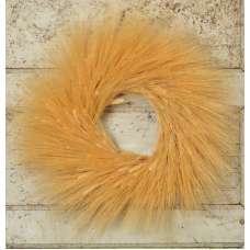 Extra Large Natural Wheat Wreath - 28 inch