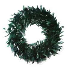 Goose Coquille Feather Wreath 15